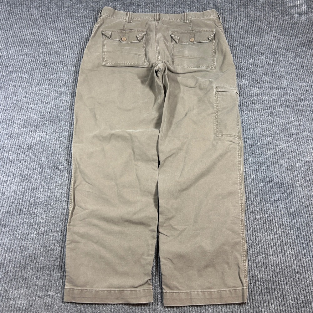 Dockers‎ D3 Pants Men's 36x32 Classic Fit Khaki Cargo Brown Casual Workwear